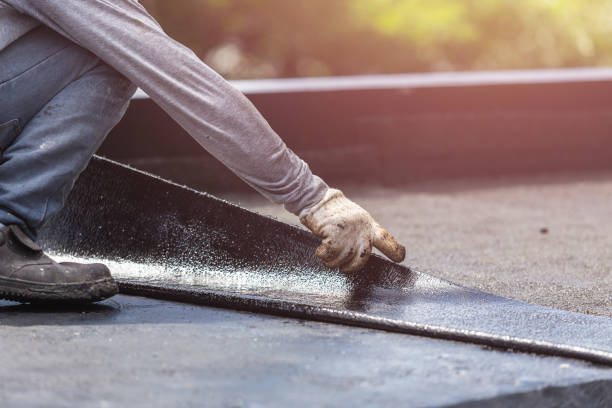 Professional Emergency Waterproofing technician working in Waterport, NY